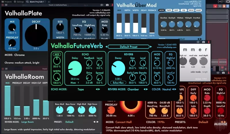 ValhallaDSP bundle 2025.12 – V.R-VST58-娱乐音频资源分享平台